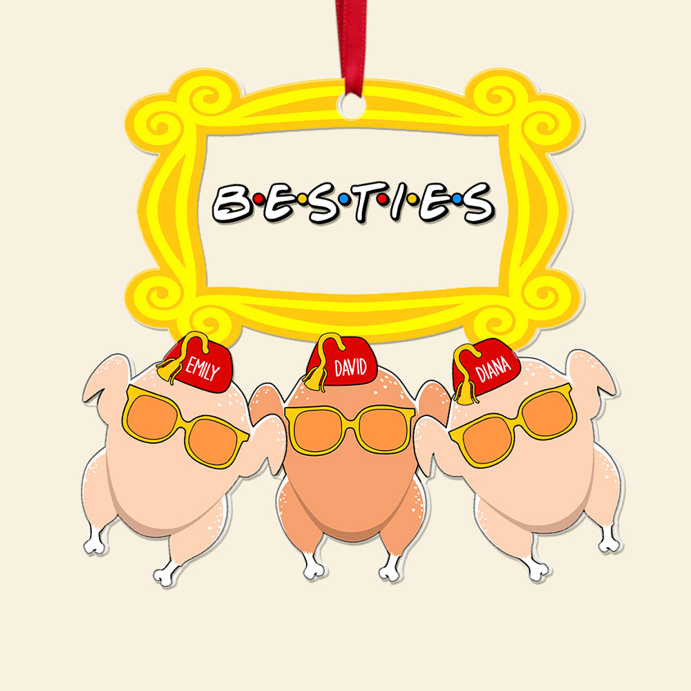 Personalized Funny Christmas Gifts For Besties Acrylic Ornament 03kaqn270924 - Image 4