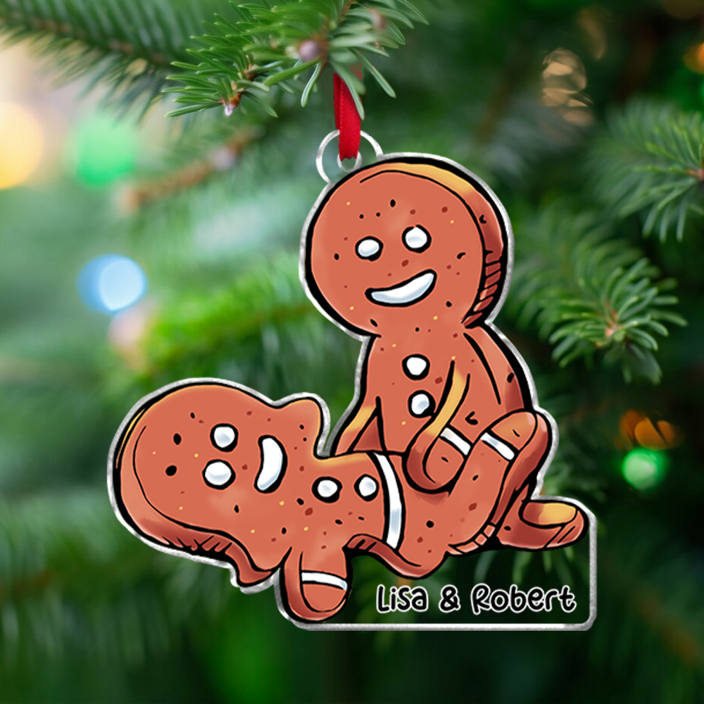 Personalized Funny Gifts For Couple Christmas Naughty Ornament 01huhu251124