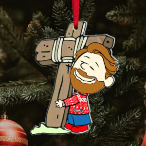 Personalized Gift For Christian Ornament, Love God 01qhqn201124