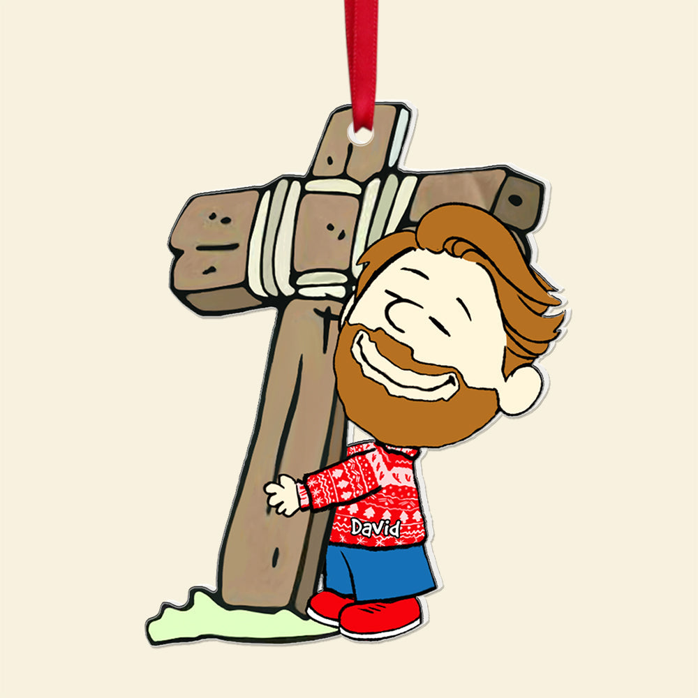 Personalized Gift For Christian Ornament, Love God 01qhqn201124 - Image 4