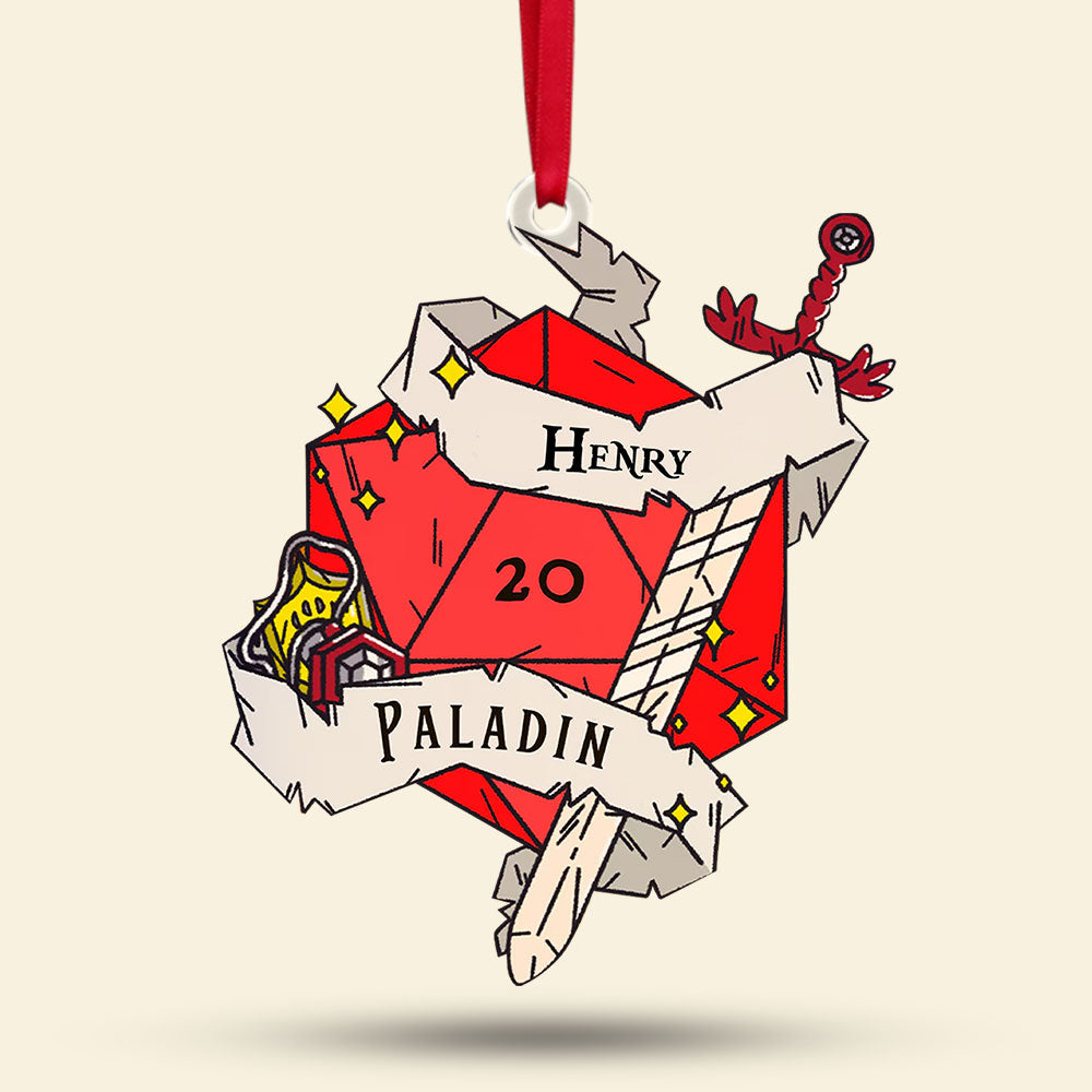 Personalized Gift For Fantasy Role-playing Game Fan Ornament 01QHTI191124 - Image 3