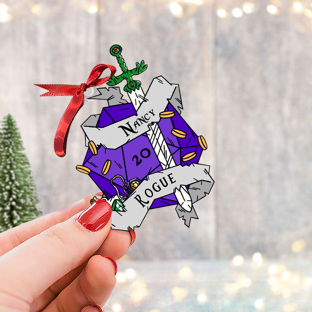 Personalized Gift For Fantasy Role-playing Game Fan Ornament 01QHTI191124 - Image 4