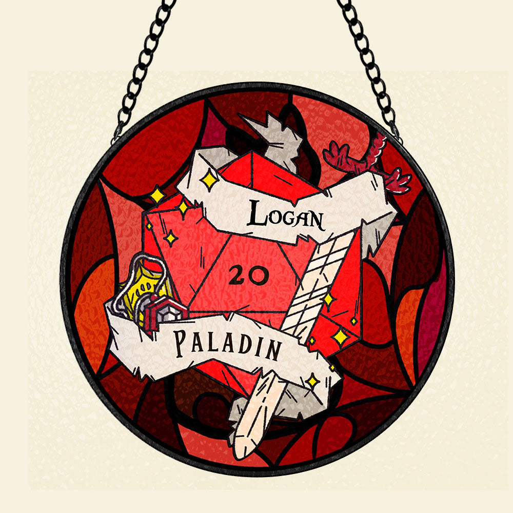 Personalized Gift For Fantasy Role-playing Game Fan Stained Glass Suncatcher 07qhti060924 - Image 4
