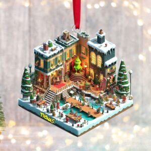 Alternative view of Personalized Gift For Life Christmas Ornament 01OHTI131124