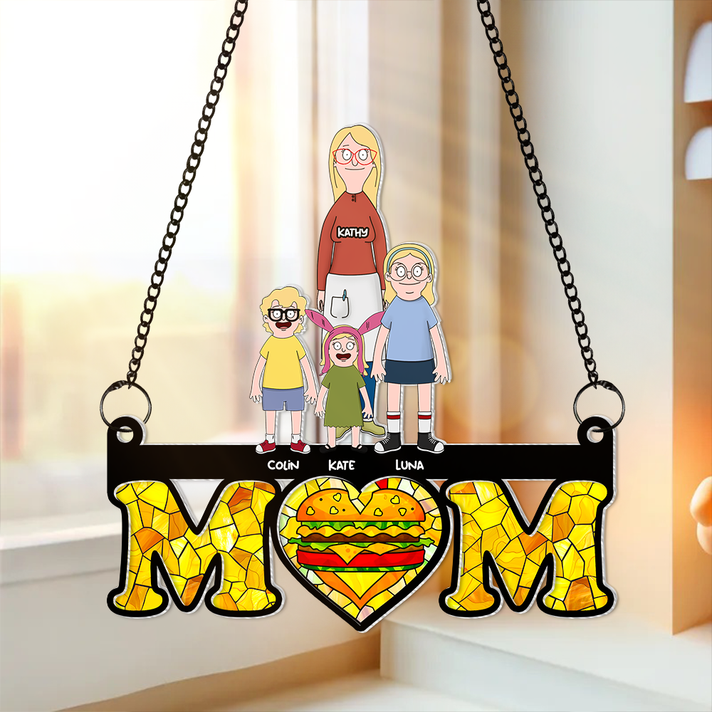 Personalized Gift For Mom Suncatcher, Happy & Loved Mom 01qhhu030325hg
