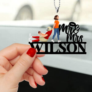 Personalized Gifts For American Football Lover Car Ornament 01KADT090125PA