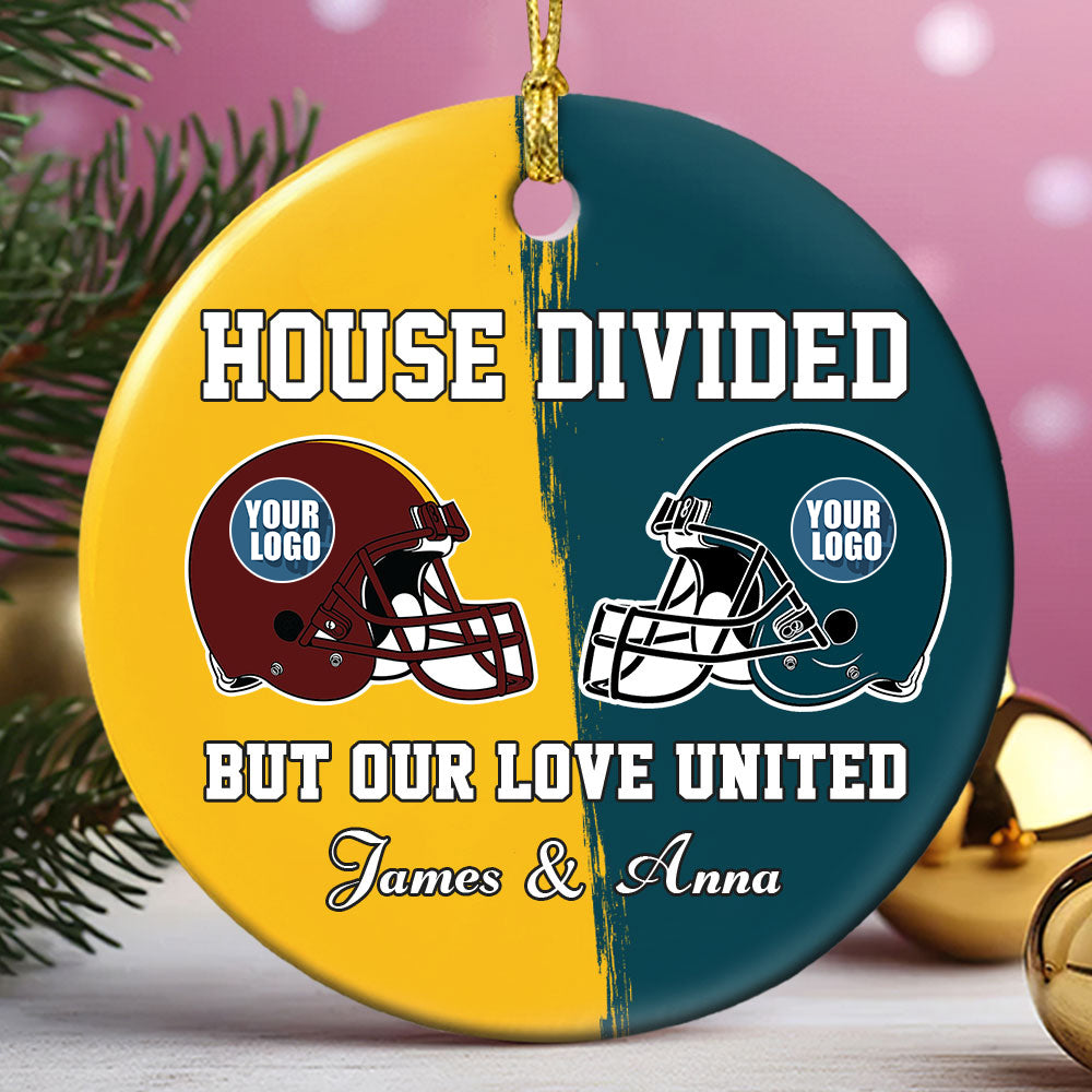 Personalized Gifts For American Football Lovers Family Christmas Ornament 03huti111023 - Image 3