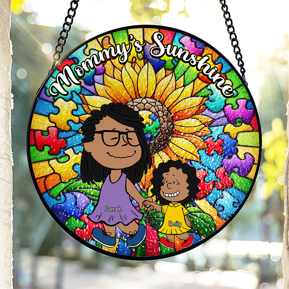 Personalized Gifts For Autism Mom Stained Glass 03kaqn250225hh - Image 4