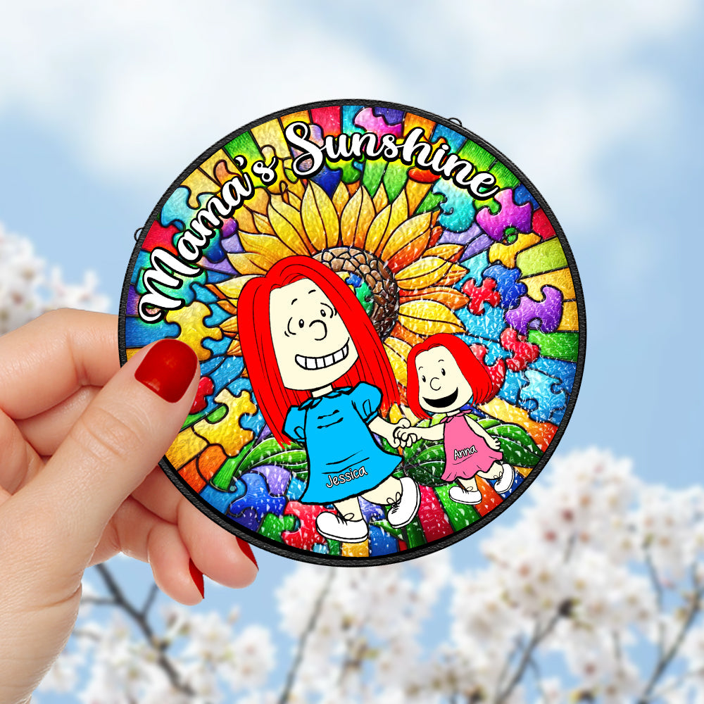 Personalized Gifts For Autism Mom Stained Glass 03kaqn250225hh - Image 3