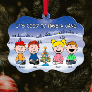 Personalized Gifts For Best Friends Christmas Ornament 01topu111124 Friend Gang