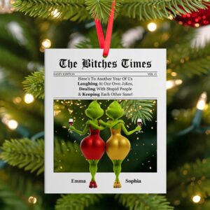 Personalized Gifts For Best Friends Christmas Ornament 03natn170925