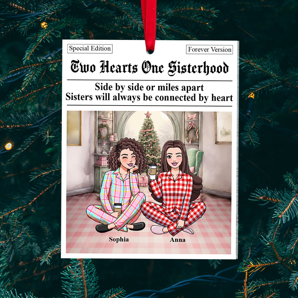 Personalized Gifts For Besties Christmas Ornament 03xqtn251124hh Sisterhood - Image 4