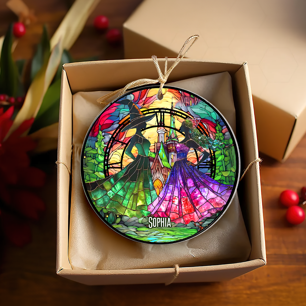Personalized Gifts For Besties Christmas Witchy Ornament 04xqpu291124 - Image 7