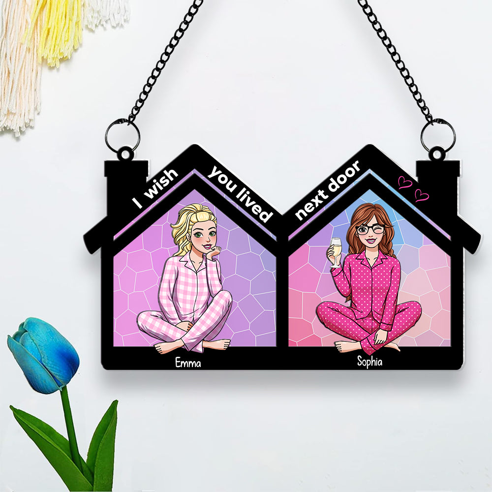 Personalized Gifts For Besties Suncatcher Ornament 04htdc110624hh - Image 4