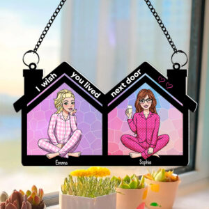 Personalized Gifts For Besties Suncatcher Ornament 04htdc110624hh