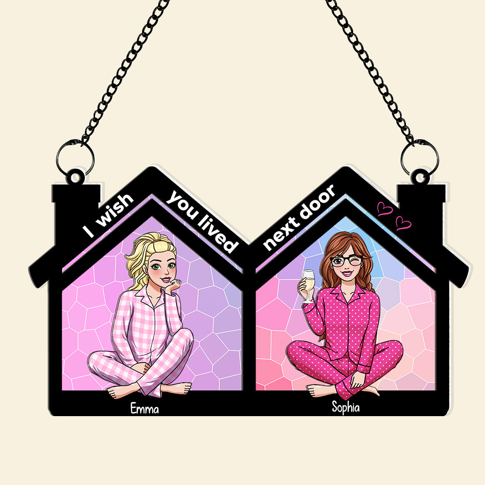 Personalized Gifts For Besties Suncatcher Ornament 04htdc110624hh - Image 5