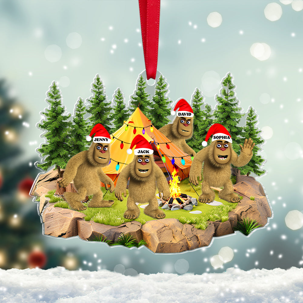 Personalized Gifts For Bigfoot Seeker Christmas Ornament, Neck Of The Woods 03qhtn160924 - Image 3