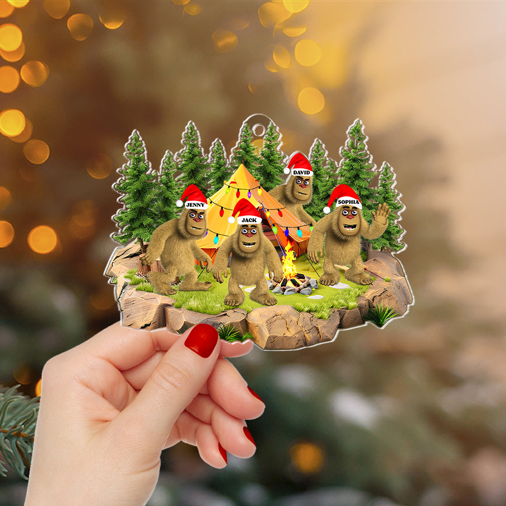 Personalized Gifts For Bigfoot Seeker Christmas Ornament, Neck Of The Woods 03qhtn160924 - Image 4