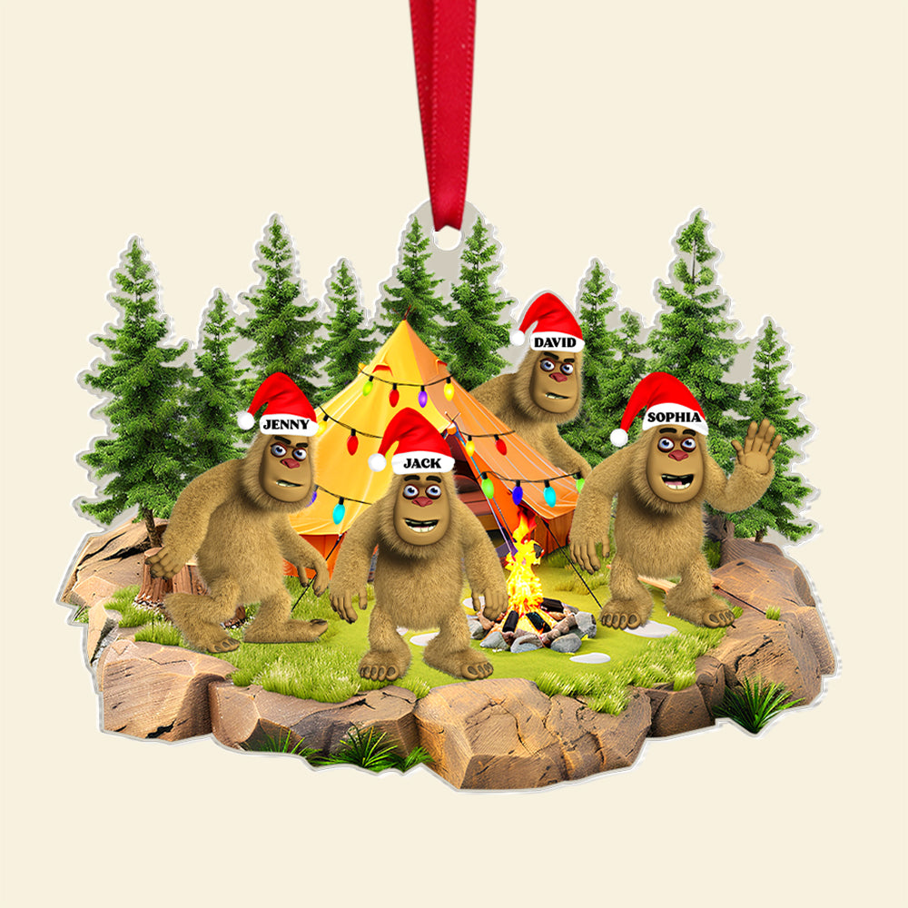 Personalized Gifts For Bigfoot Seeker Christmas Ornament, Neck Of The Woods 03qhtn160924 - Image 5