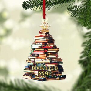 Alternative view of Personalized Gifts For Book Lovers Christmas Ornament 10ACXX240924