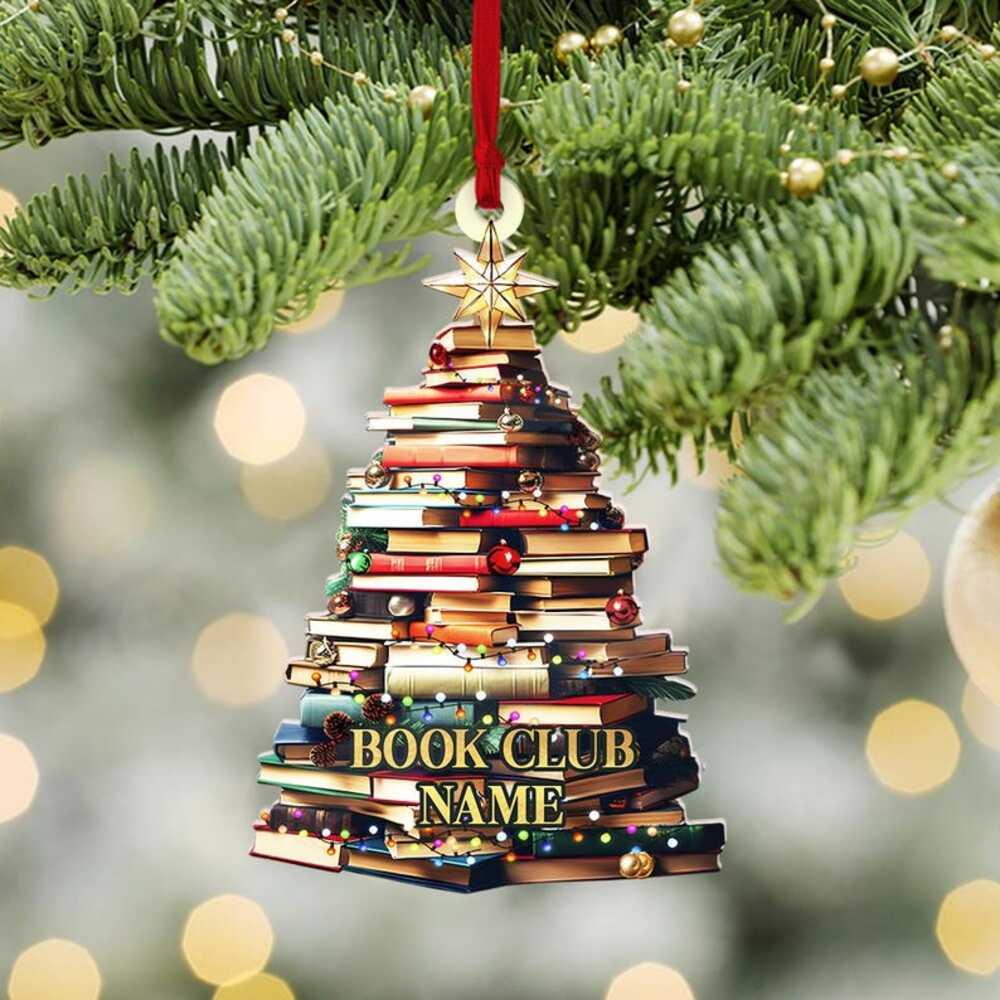 Personalized Gifts For Book Lovers Christmas Ornament 10ACXX240924 - Image 7