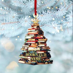 Personalized Gifts For Book Lovers Christmas Ornament 10ACXX240924