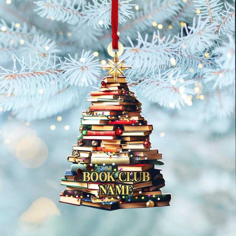 Personalized Gifts For Book Lovers Christmas Ornament 10ACXX240924