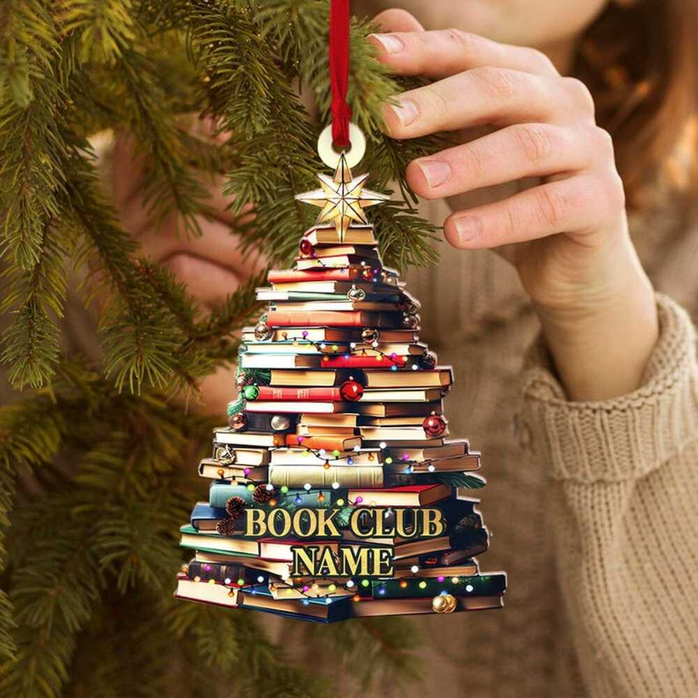 Personalized Gifts For Book Lovers Christmas Ornament 10ACXX240924 - Image 8
