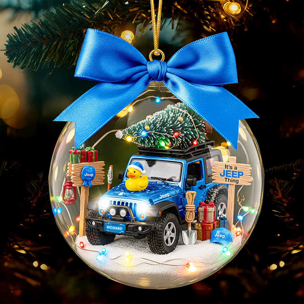 Alternative view of Personalized Gifts For Car Lovers Christmas Ornament 03hyqn011025
