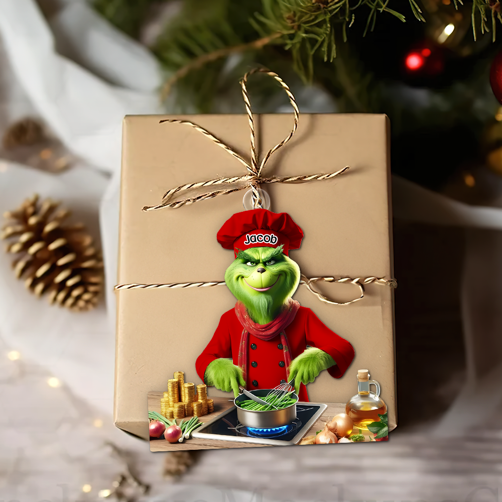 Personalized Gifts For Chef Acrylic Ornament 01xqpu141124 - Image 4