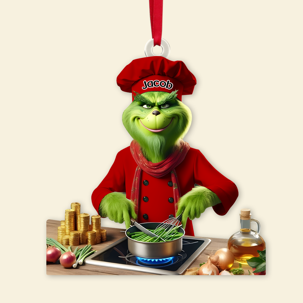 Personalized Gifts For Chef Acrylic Ornament 01xqpu141124 - Image 6