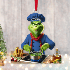 Personalized Gifts For Chef Acrylic Ornament 01xqpu141124