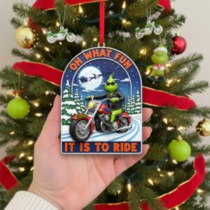 Alternative view of Personalized Gifts For Christmas Acrylic Ornament 02tomg300825