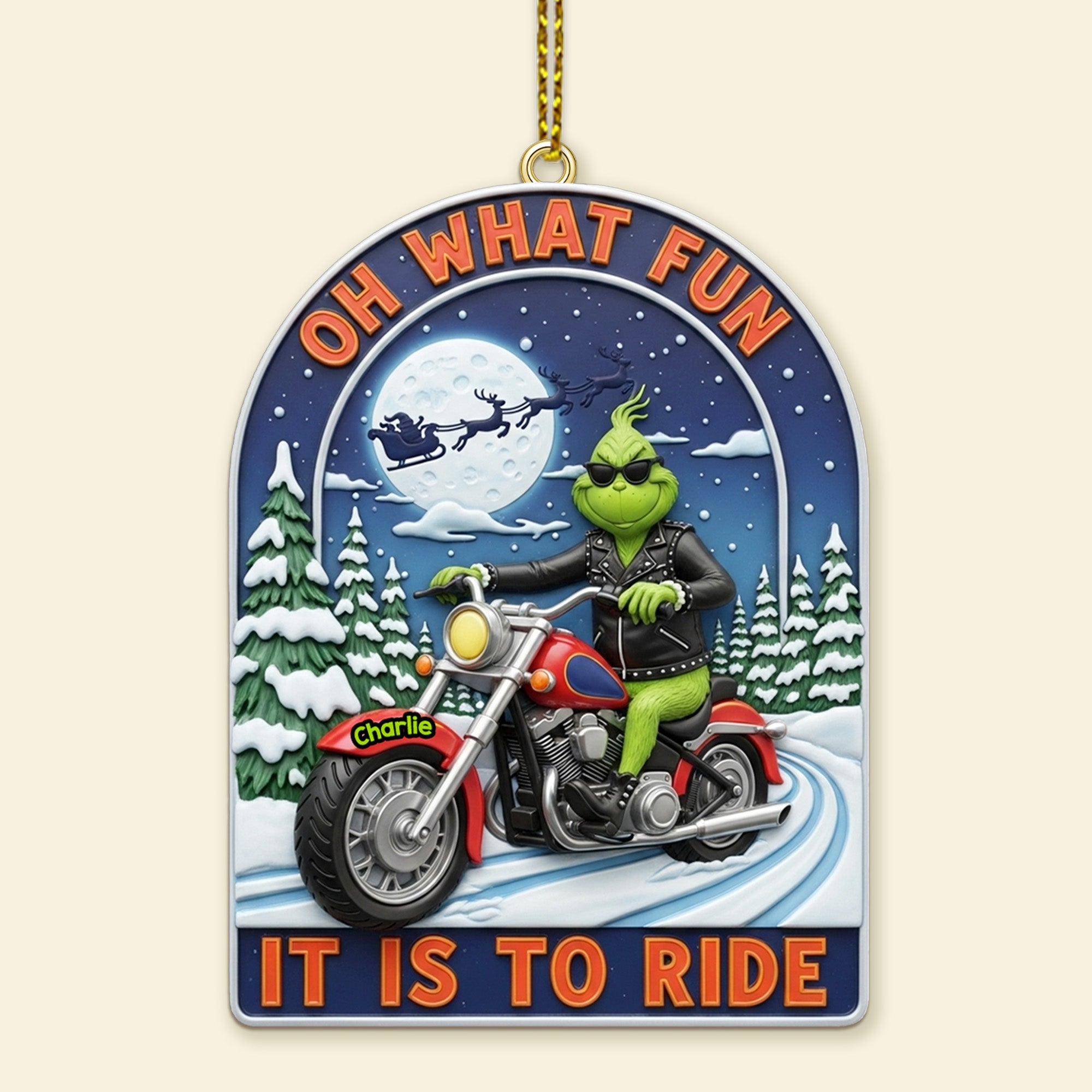 Personalized Gifts For Christmas Acrylic Ornament 02tomg300825 - Image 3