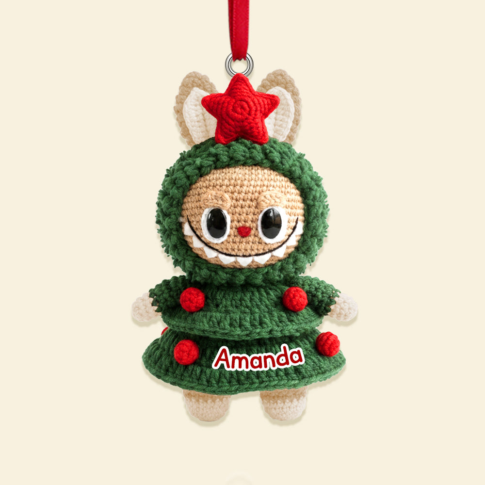 Personalized Gifts For Christmas, Christmas Tree Acrylic Ornament 02namg050925 - Image 3