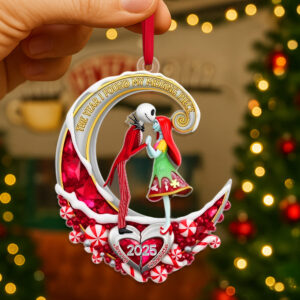 Personalized Gifts For Christmas, couple acrylic ornament 04tgmg150825