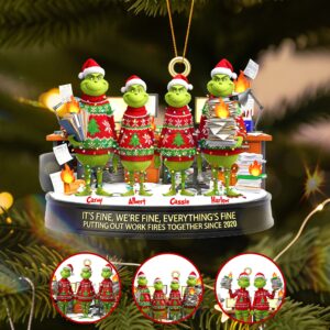 Alternative view of Personalized Gifts For Christmas, Coworker Acrylic Ornament 03namg180925