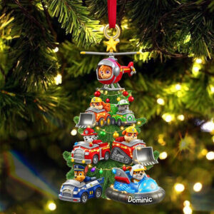 Alternative view of Personalized Gifts For Christmas, Cute Animals Christmas Acrylic Ornament 04kimg080925