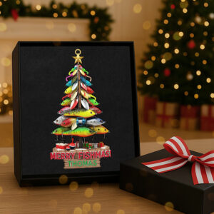 Alternative view of Personalized Gifts For Christmas, Fishing Lures Custom Shape Acrylic Ornament 01huta181025