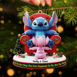 Personalized Gifts For Christmas, Funny Couple Acrylic Ornament 05ohta220925