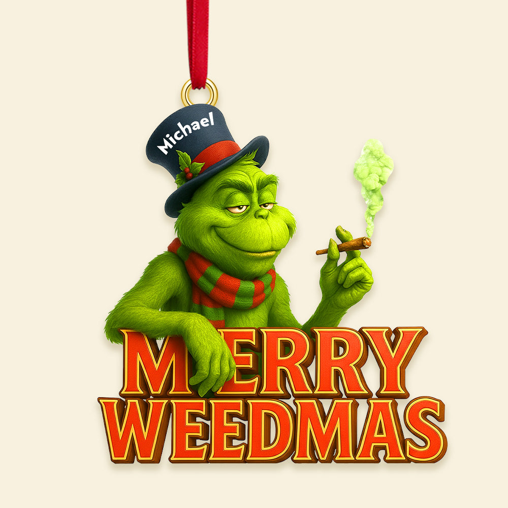 Personalized Gifts For Christmas, Green Goblin Acrylic ornament 02ohmg090925 - Image 3