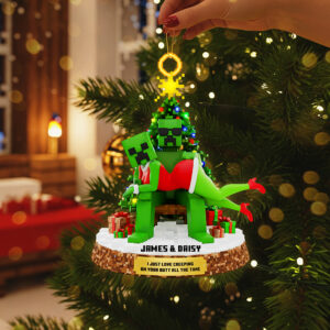 Personalized Gifts For Christmas, Naughty Couple Acrylic Ornament 03tgta110925