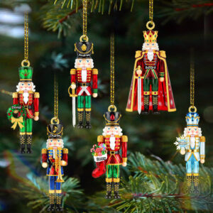 Alternative view of Personalized Gifts For Christmas, Nutcracker Custom Shape Acrylic Ornament 03pgmg300825