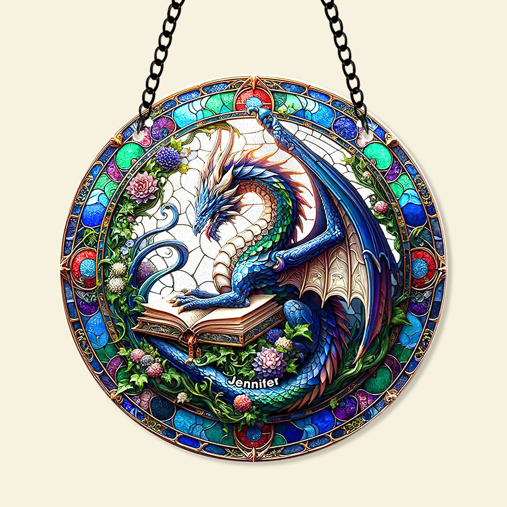 Personalized Gifts For Christmas Suncatcher Ornament 51ACQN240824 - Image 5