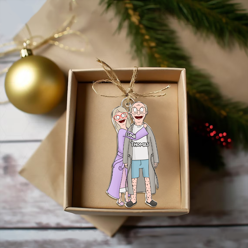 Personalized Gifts For Couple Acrylic Ornament 04qhhu291124hg - Image 6