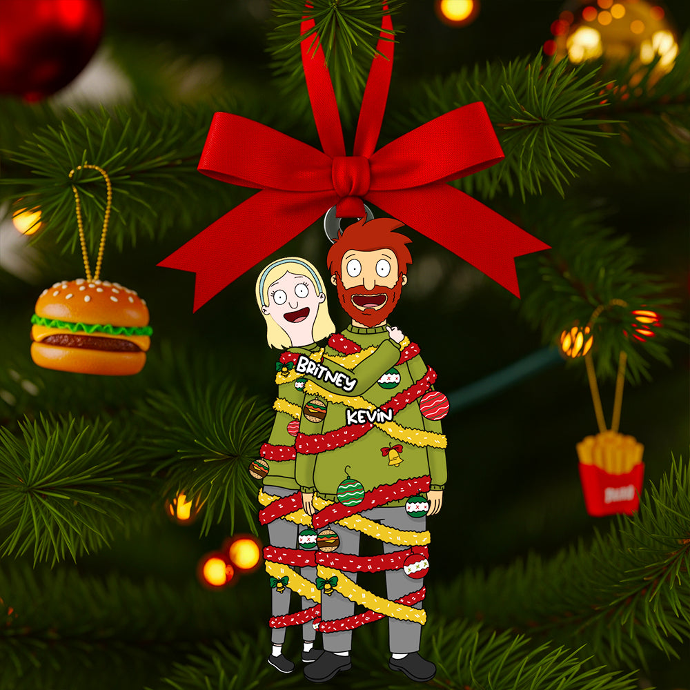 Personalized Gifts For Couple Acrylic Ornament 04qhhu291124hg