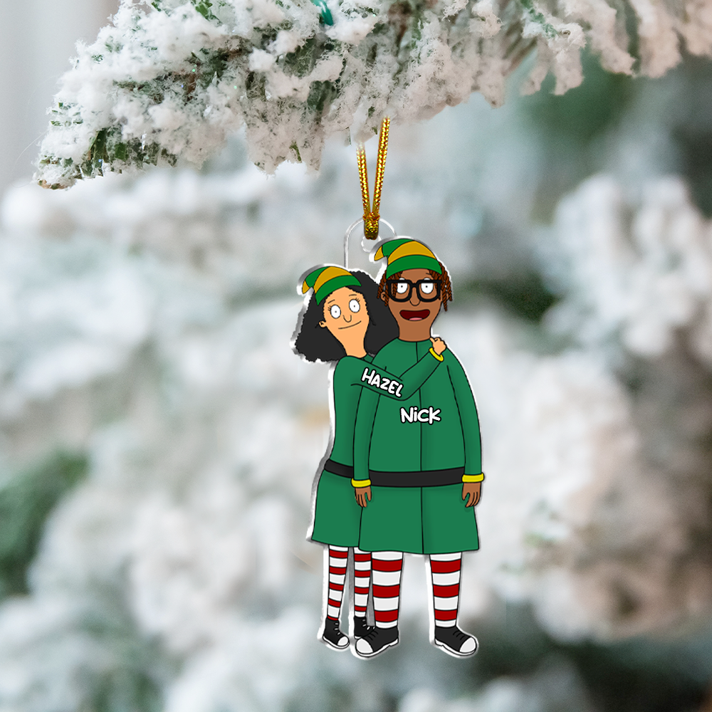 Personalized Gifts For Couple Acrylic Ornament 04qhhu291124hg - Image 9