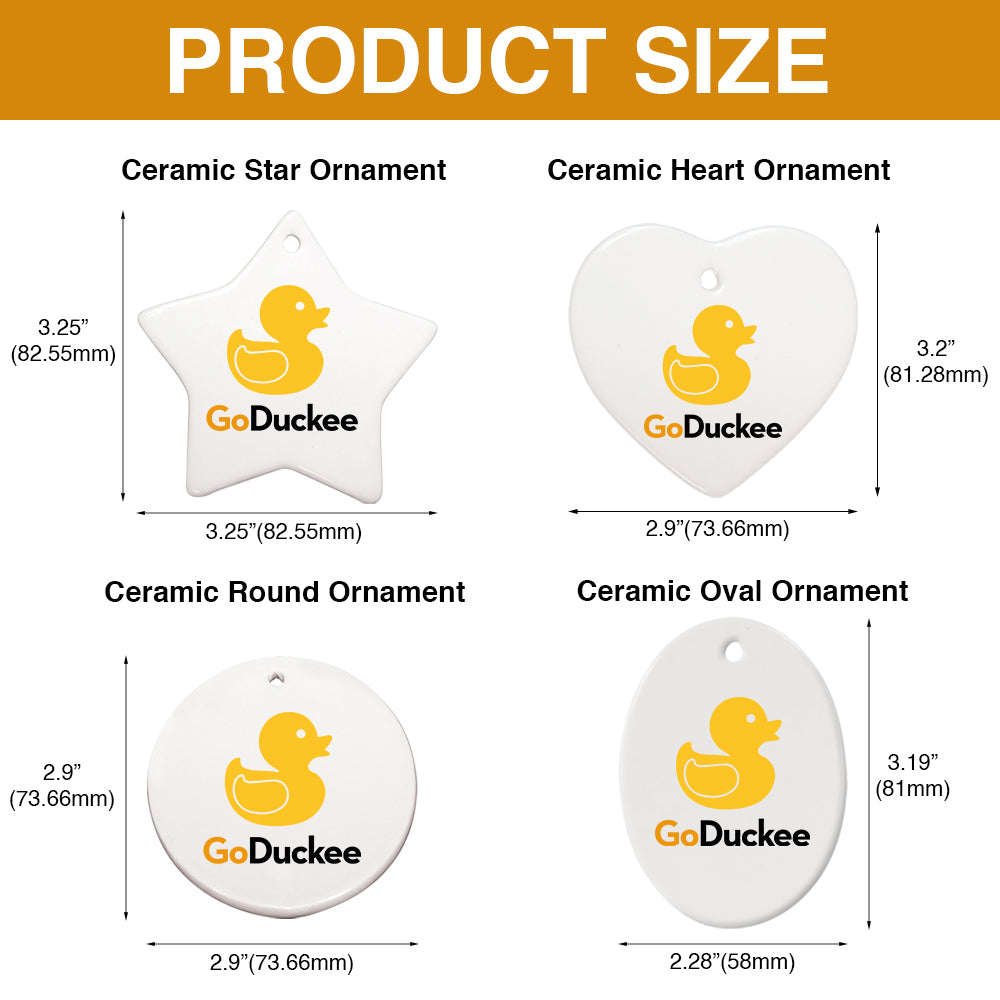 Personalized Gifts For Couple Ceramic Ornament 062acti041124hhhg Kissing You - Image 4