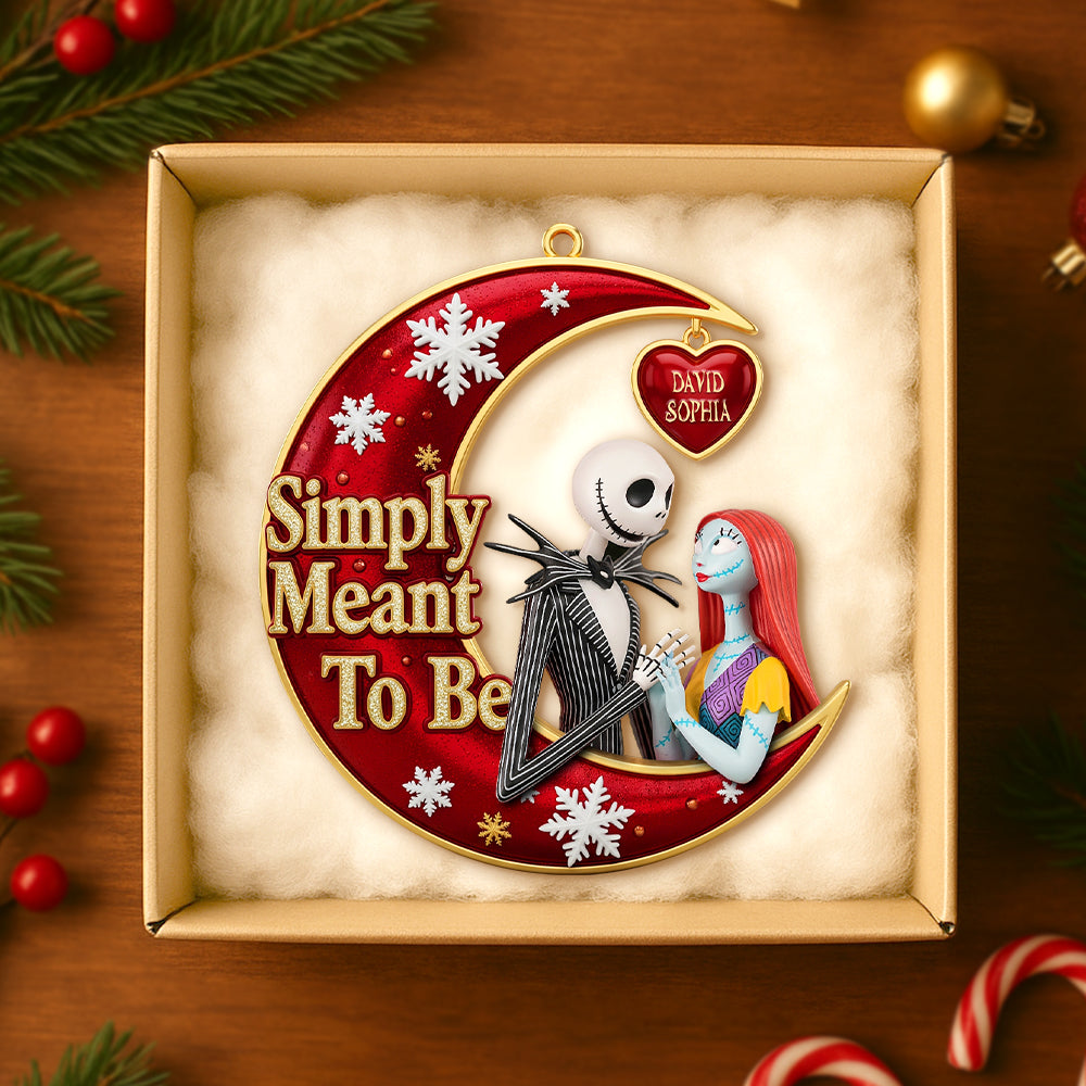 Personalized Gifts For Couple Christmas Acrylic Ornament 02pgtn190825