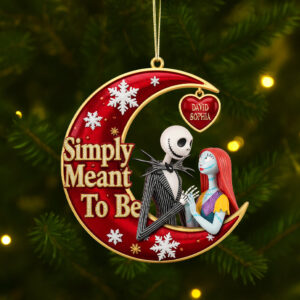 Alternative view of Personalized Gifts For Couple Christmas Acrylic Ornament 02pgtn190825